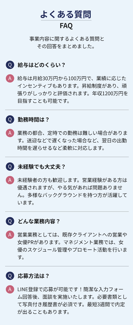 よくある質問 FAQ